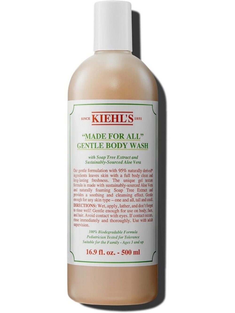 Gentle Body Cleanser Shower Gel - Hydrating & Refreshing - 16.9 fl oz